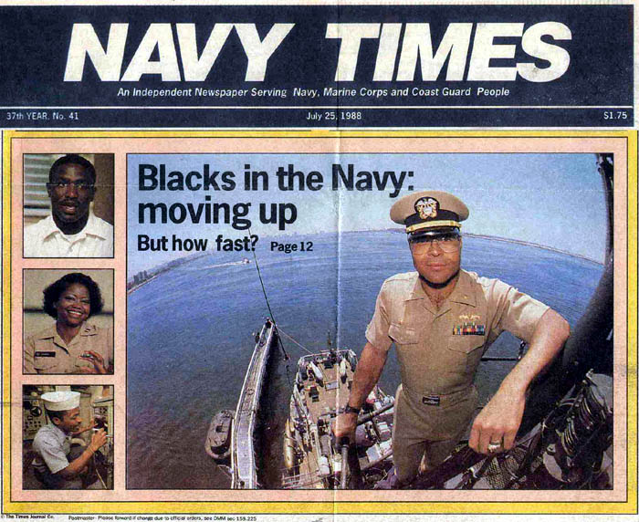 Navy Times Front Page