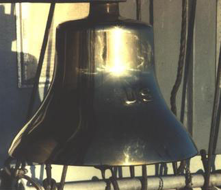 Bell hanging proudly on the Pluck 1980's